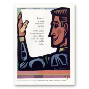 1959 Whiting Plover Print Ad | Your Letterhead