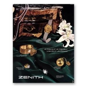 1959 Zenith Watch Print Ad | Zenith Watches
