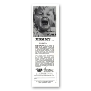 1960 Acousticon Hearing Aid Print Ad | Mommy