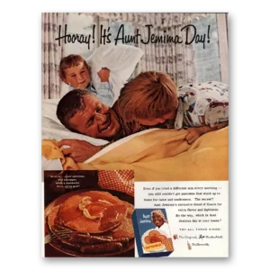 1960 Aunt Jemima Print Ad | Hooray