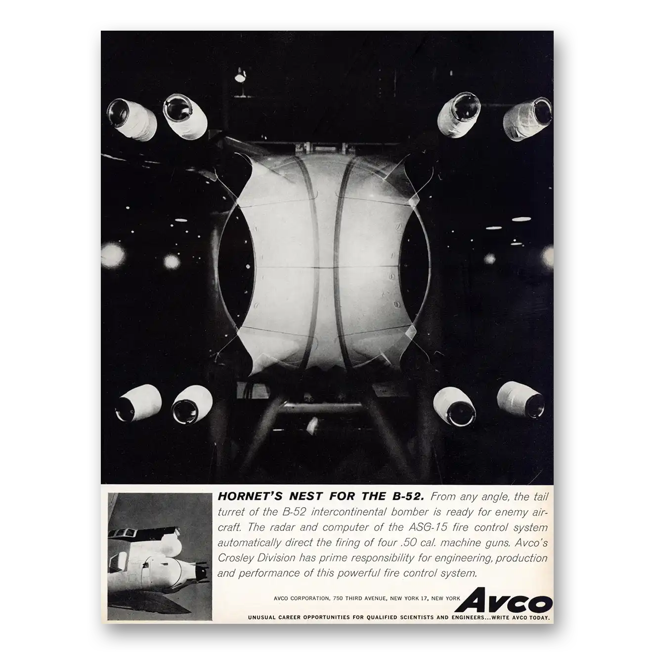 1960 Avco Print Ad | Hornets Nest