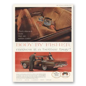 1960 Body by Fisher Print Ad | Thick Skinned