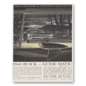 1959 Buick Print Ad | Turbine Drive