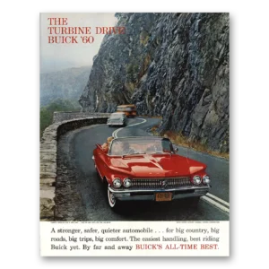 1960 Buick Print Ad | Turbine Drive
