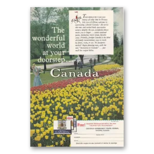 1960 Canada Print Ad | Wonderful World