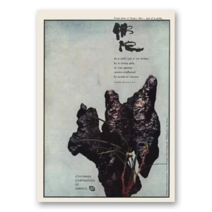 1960 Container Corporation of America Print Ad | Buddha