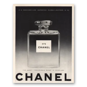 1960 Chanel No 5 Print Ad | Bois Des Iles