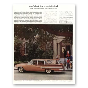 1960 Chevrolet Wagons Print Ad | Four Wheel