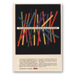 1960 Connecticut General Print Ad | Best People