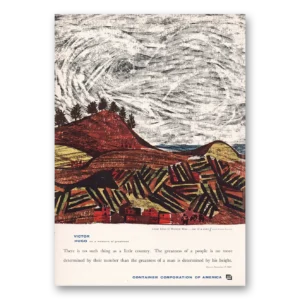 1960 Container Corporation of America Print Ad | Hugo