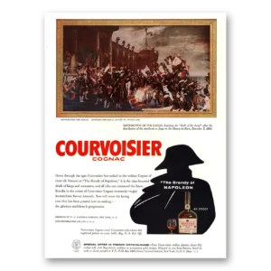 1960 Courvoisier Print Ad | Distribution Eagles