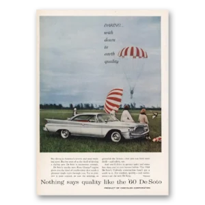 1960 DeSoto Print Ad | Daring