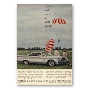 1960 DeSoto Print Ad | Down To Earth