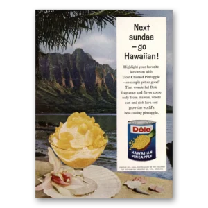 1960 Dole Pineapple Print Ad | Next Sundae