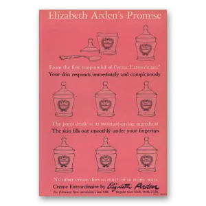 1960 Elizabeth Arden Print Ad | Teaspoonful