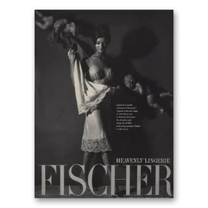 1960 Fischer & Company Print Ad | Heavenly Lingerie