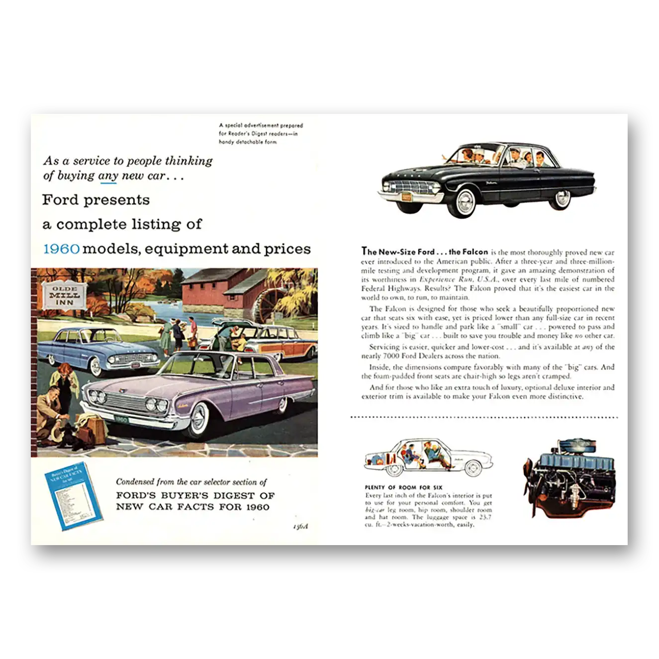 1959 Ford Motor Company Print Ad | Complete Listing