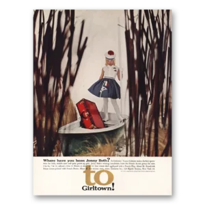1960 Girltown Print Ad | Jenny Beth
