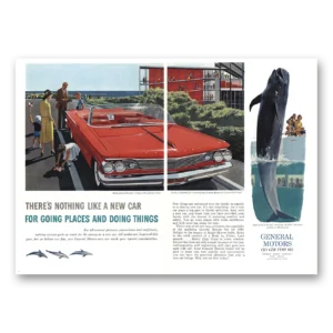 1960 Pontiac Bonneville Print Ad | New Car