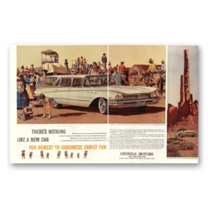 1960 Buick Print Ad | Indian Rodeo