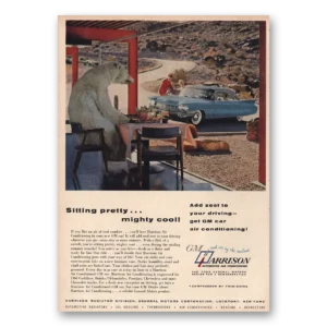 1960 GM Harrison Print Ad | Sitting Pretty
