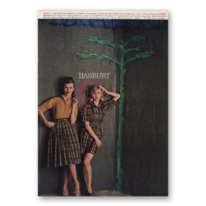 1960 Harburt of Boston Print Ad | Seven Letter Word