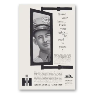 1960 International Trucks Print Ad | Sound Your Horn