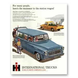 1960 International Trucks Print Ad | Successor
