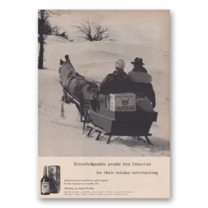 1960 Imperial Whiskey Print Ad | Knowledgeable