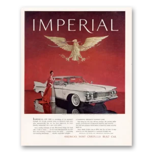 1960 Chrysler Imperial Print Ad | Engineers Triumph
