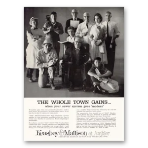 1960 Keasbey & Mattison Print Ad | Whole Town
