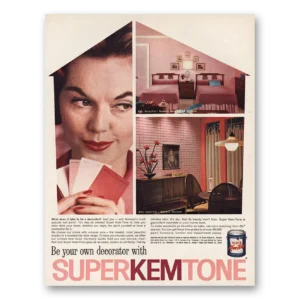 1960 Kem-Tone Print Ad | Own Decorator