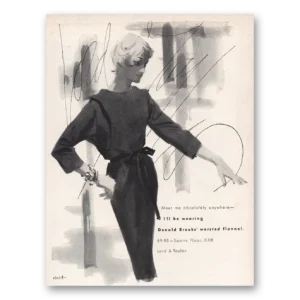 1960 Lord & Taylor Print Ad | Donald Brooks