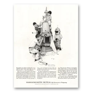 1960 Massachusetts Mutual Print Ad | Make Believe