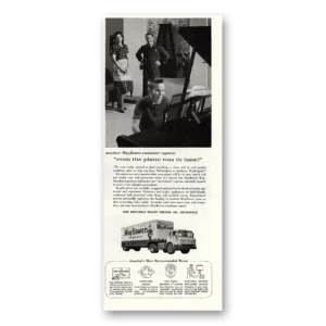 1960 Mayflower Moving Trucks Print Ad | In Tune