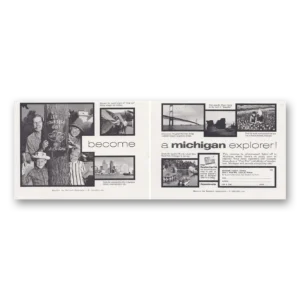 1960 Michigan Print Ad | Explorer