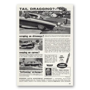 1960 Load Leveler Print Ad | Tail Dragging