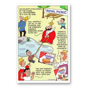 1960 Shredded Wheat Print Ad | Juniors Picnic