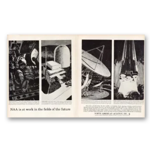1960 North American Aviation Print Ad | Fields Future