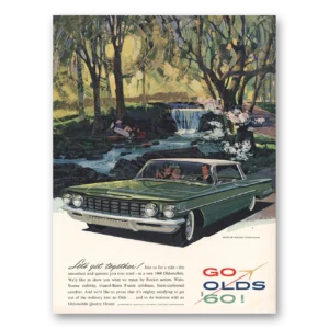 1960 Oldsmobile Holiday Print Ad | Sportsedan