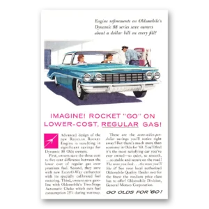 1960 Oldsmobile Dynamic 88 Print Ad | Rocket Go