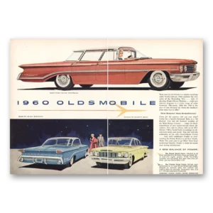 1959 Oldsmobile Holiday Print Ad | Beauty