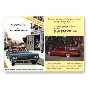 1960 Oldsmobile F85 Print Ad | Hot Number