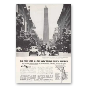 1960 Pan Am Print Ad | All Way Round