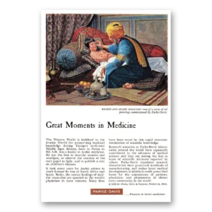 1960 Parke-Davis Print Ad | Arabic Medicine