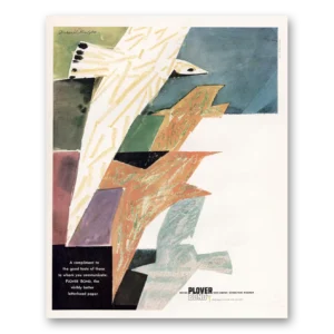 1960 Plover Bond Paper Print Ad | Good Taste