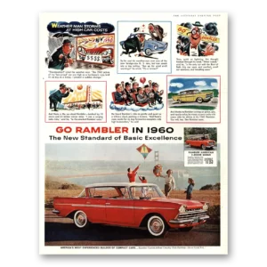 1960 Rambler Print Ad | Weather Man