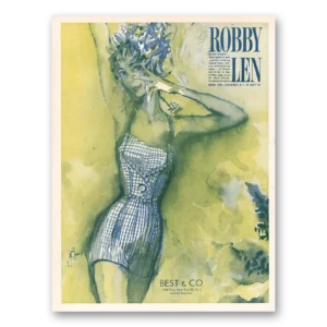 1960 Robby Len Swimwear Print Ad | Vested Interest
