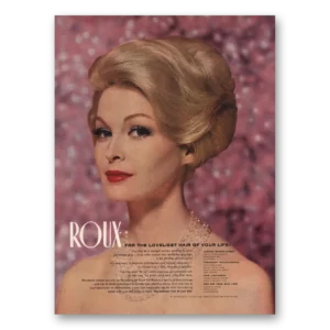 1960 Roux Salons Print Ad | Loveliest Hair