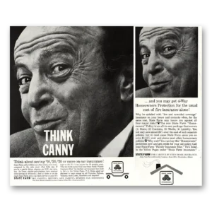 1960 State Farm Insurance Print Ad | Think Canny